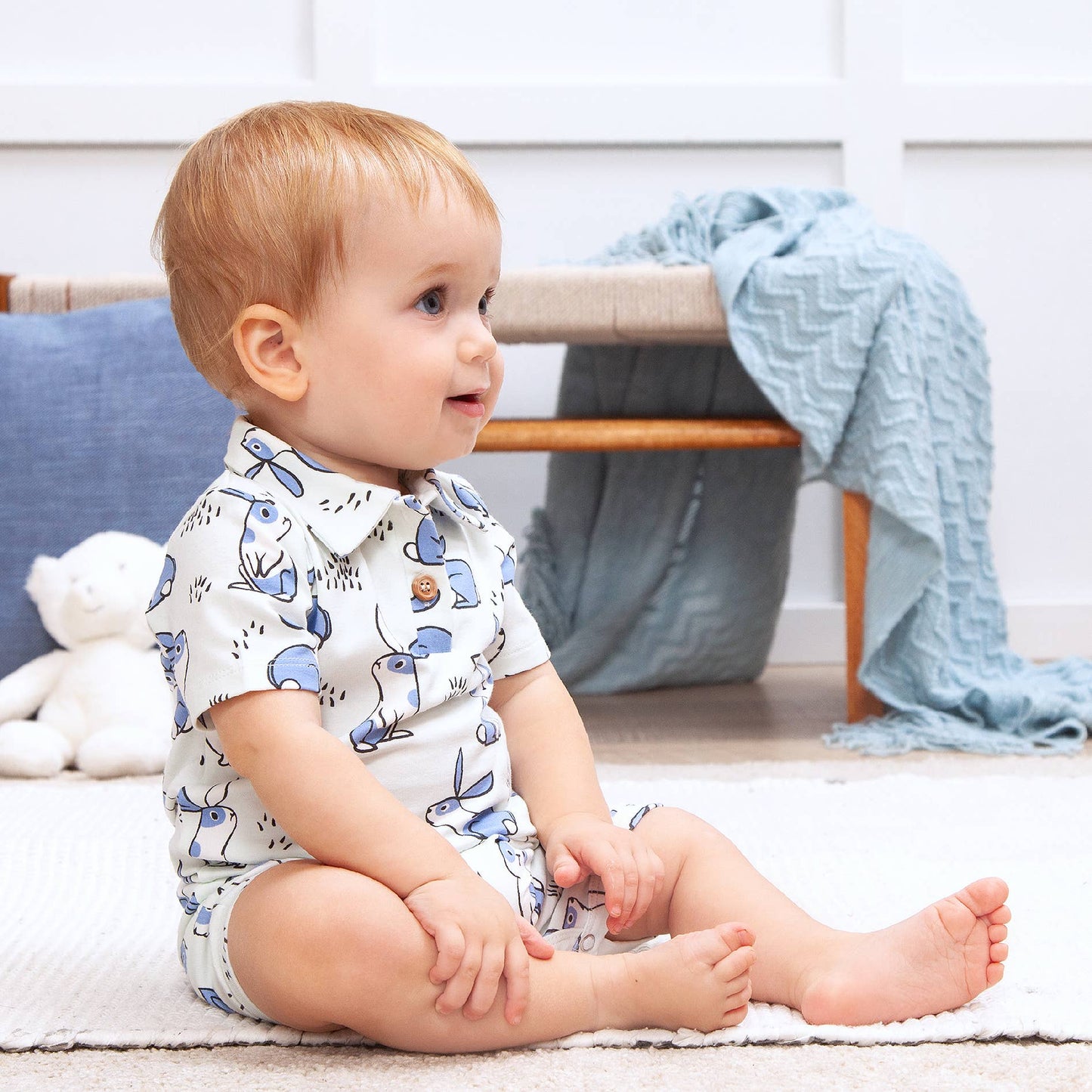 Baby Thumper Bamboo Shortie Romper