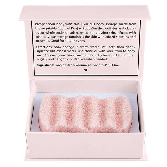 Konjac Body Sponge - Blush