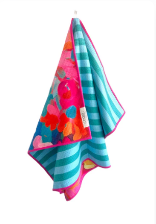 Etching Reversible Hand Towel from Crae Home