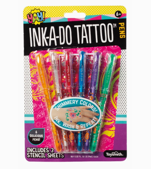 Yay! Ink-A-Do Tattoo Pens