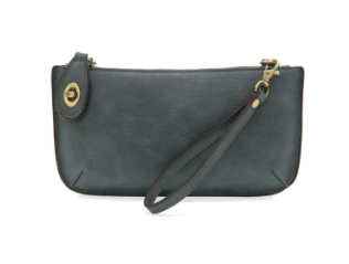 Washed Deni Mini Crossbody/Wristlet Bag