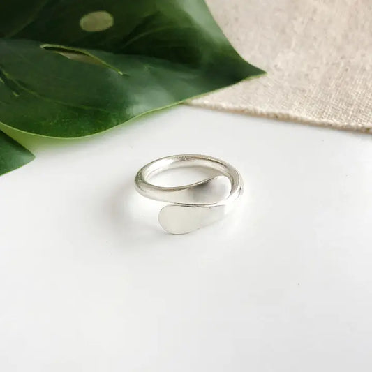 Fair Trade: Silver Overlap Ring