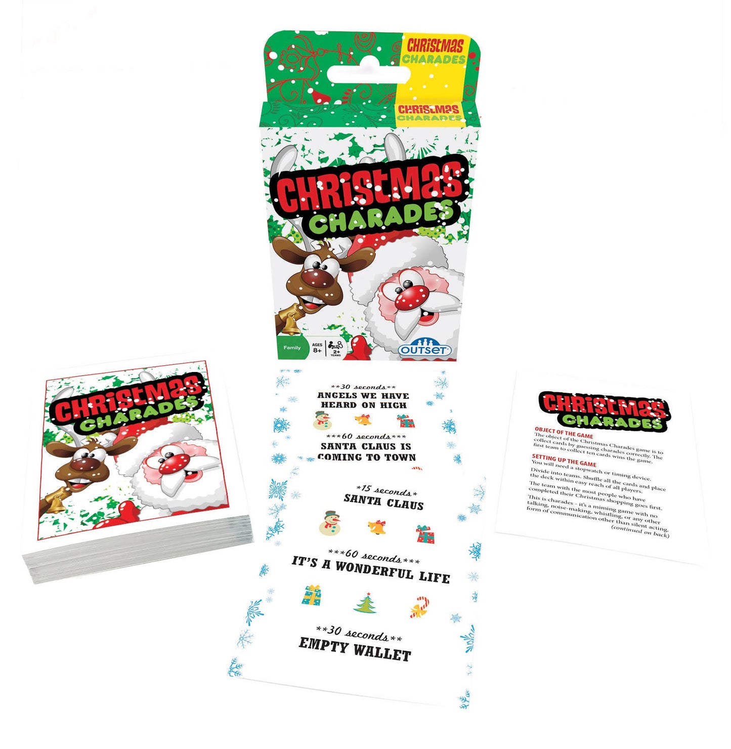 Christmas Charades Card Game π
π