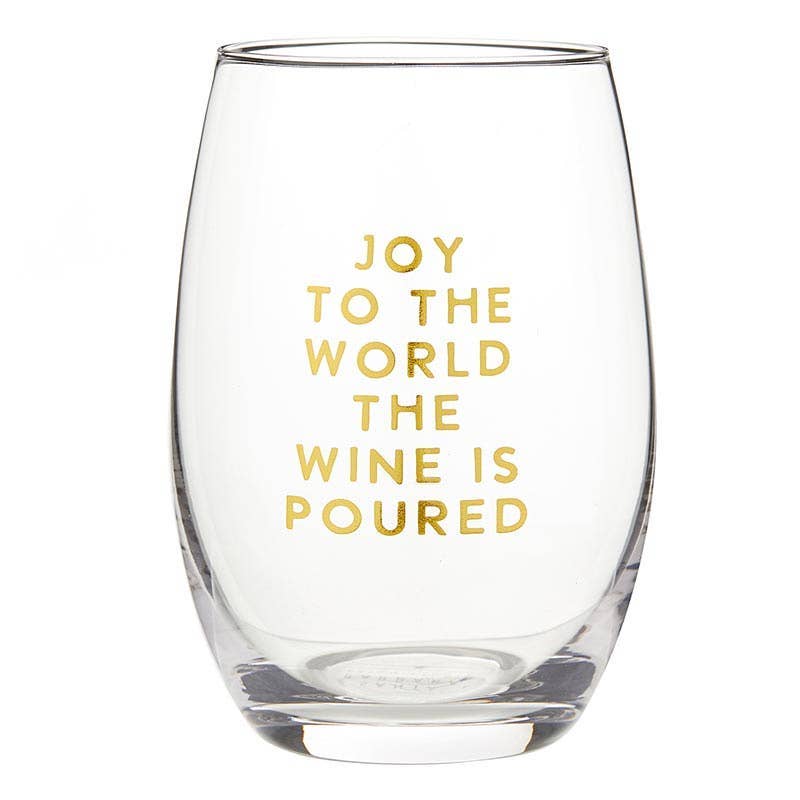 Wine Glass - Wine Is Poured