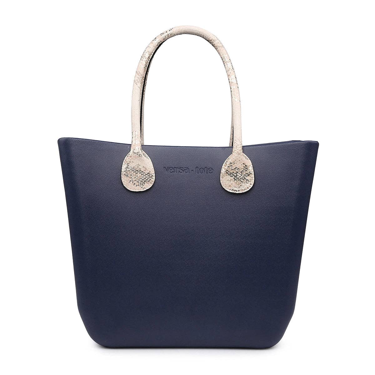 Vegan Leather Strap for Versa Tote: Black