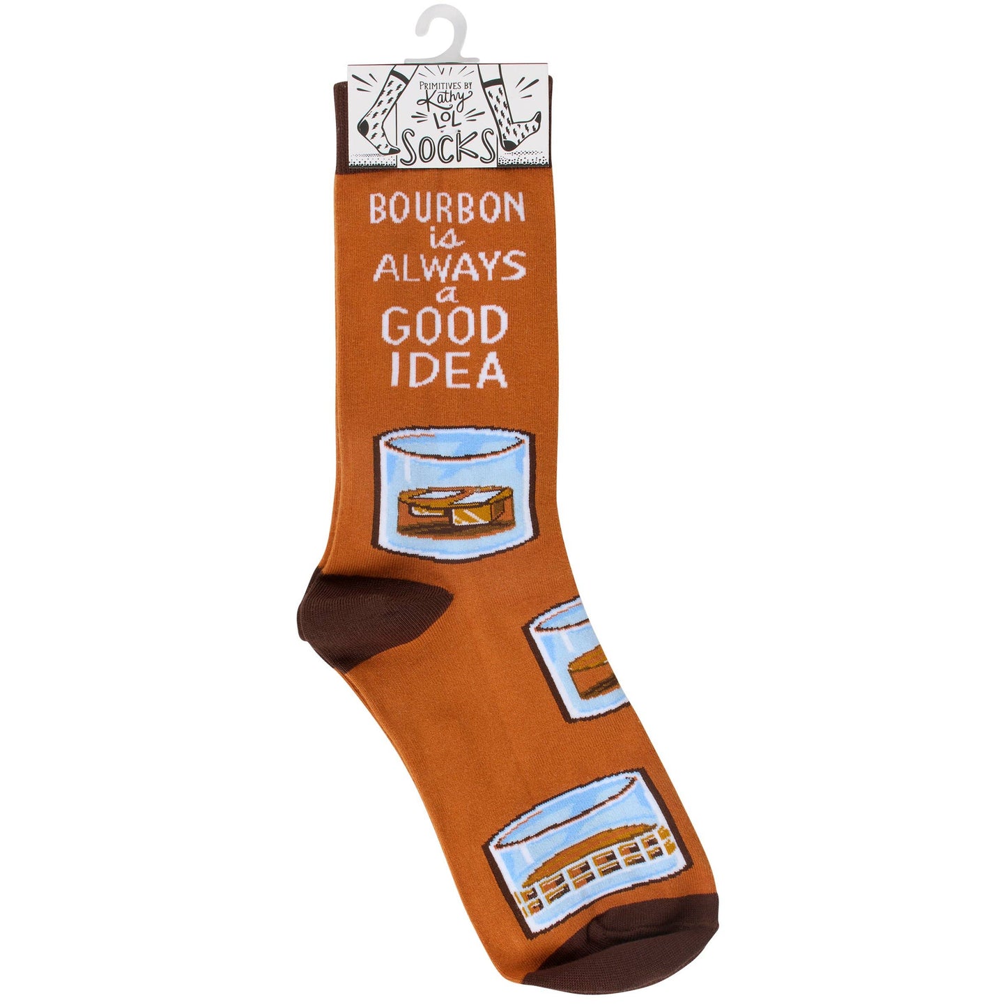 Bourbon Is Always A Good Idea Socks