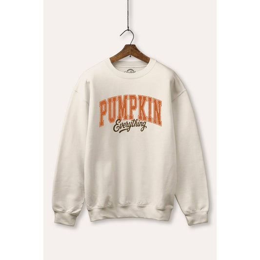 Pumpkin Everything Graphic Fleece Sweatshirt
