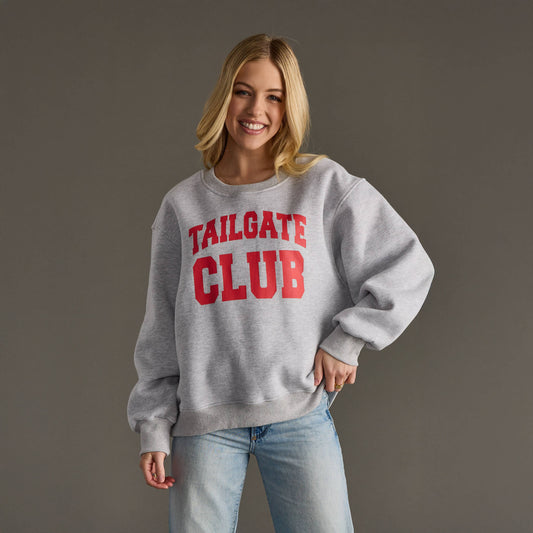 Light Gray Tailgate Club Sweatshirt
