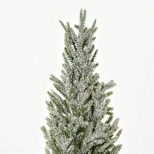 24i Inch Snowy Cypress Pine Tree