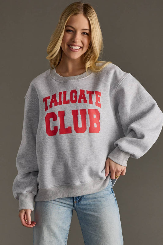 Light Gray Tailgate Club Sweatshirt