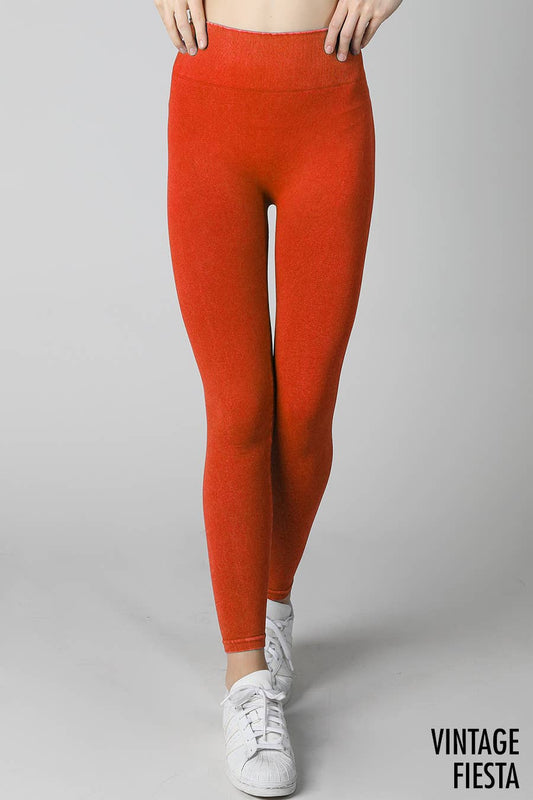 SALE Nikibiki High Waist Vintage Leggings: Fiesta