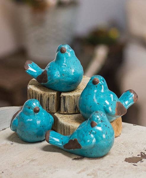 Resin Blue Bird