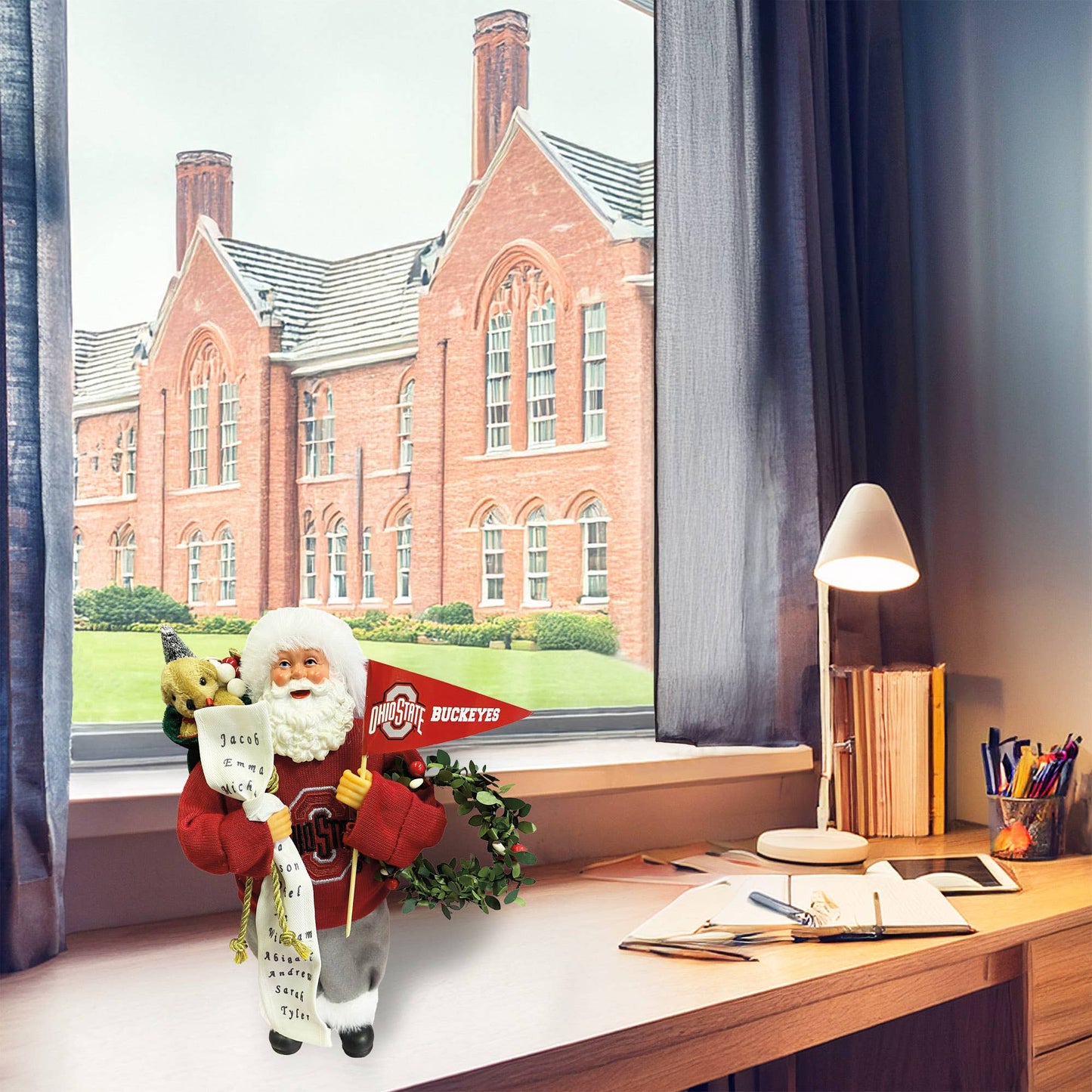 Ohio State Proud Santa 12 inches