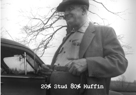 20% Stud Muffin Greeting Card