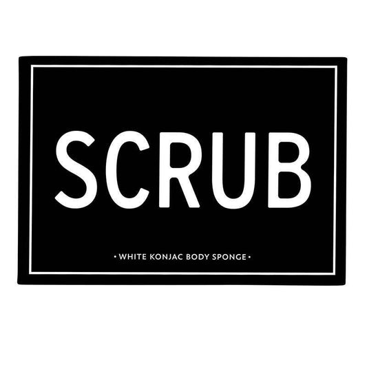 Konjac Body Sponge - Charcoal