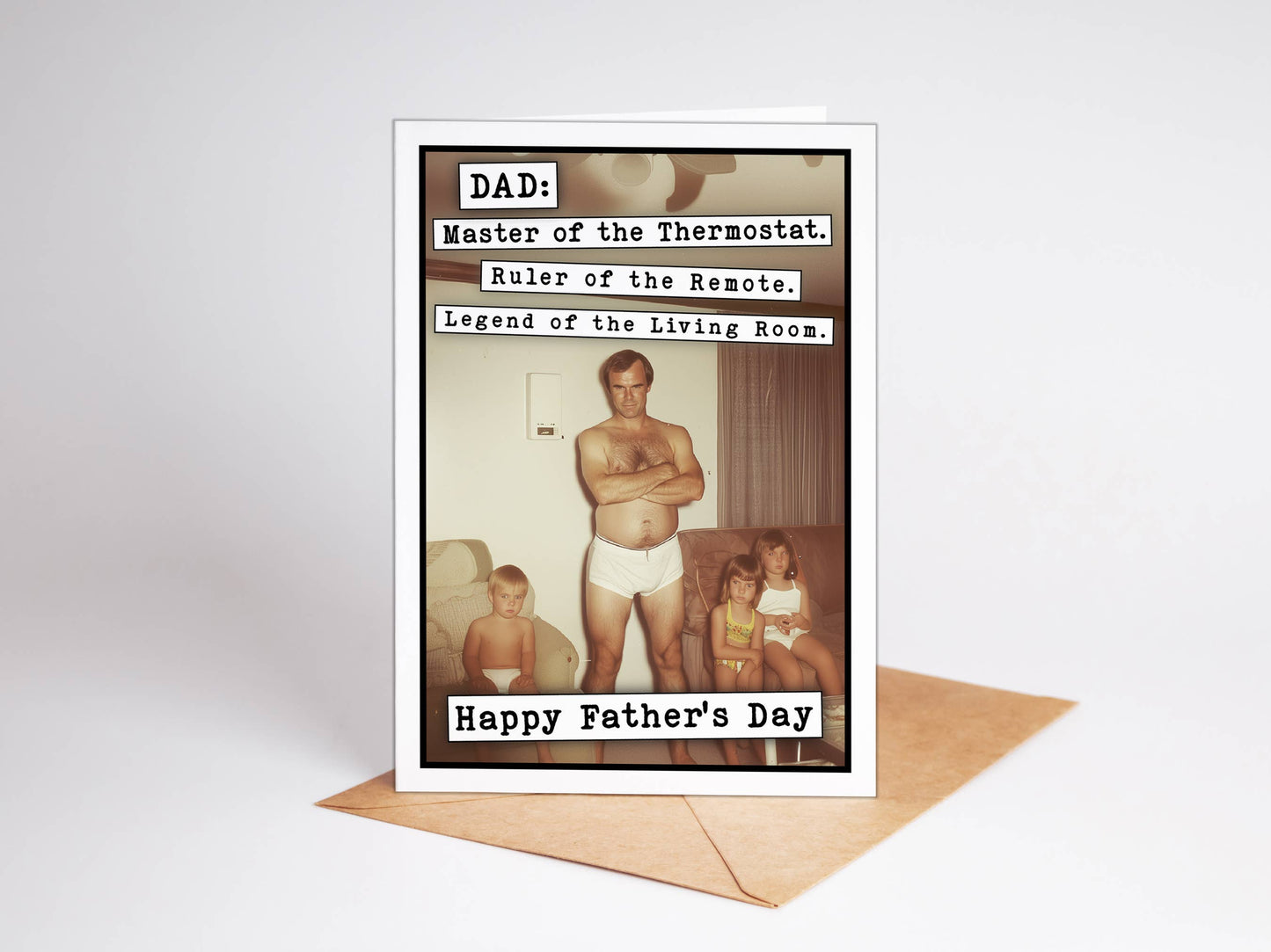 Funny Fathers Day Card | Fathers Day Gifts | Handmade in USA