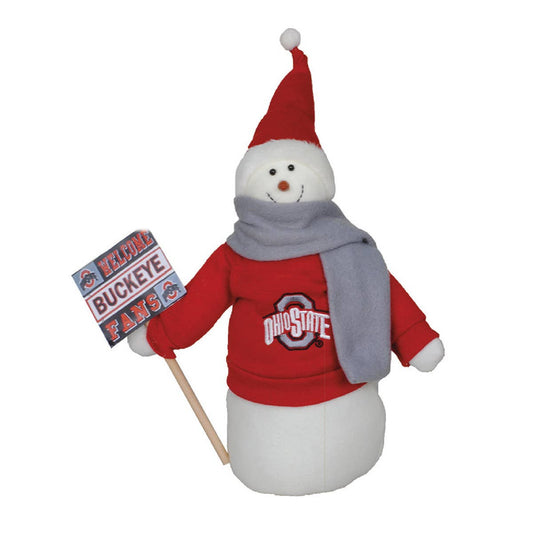 12” Ohio State Snowman Fan