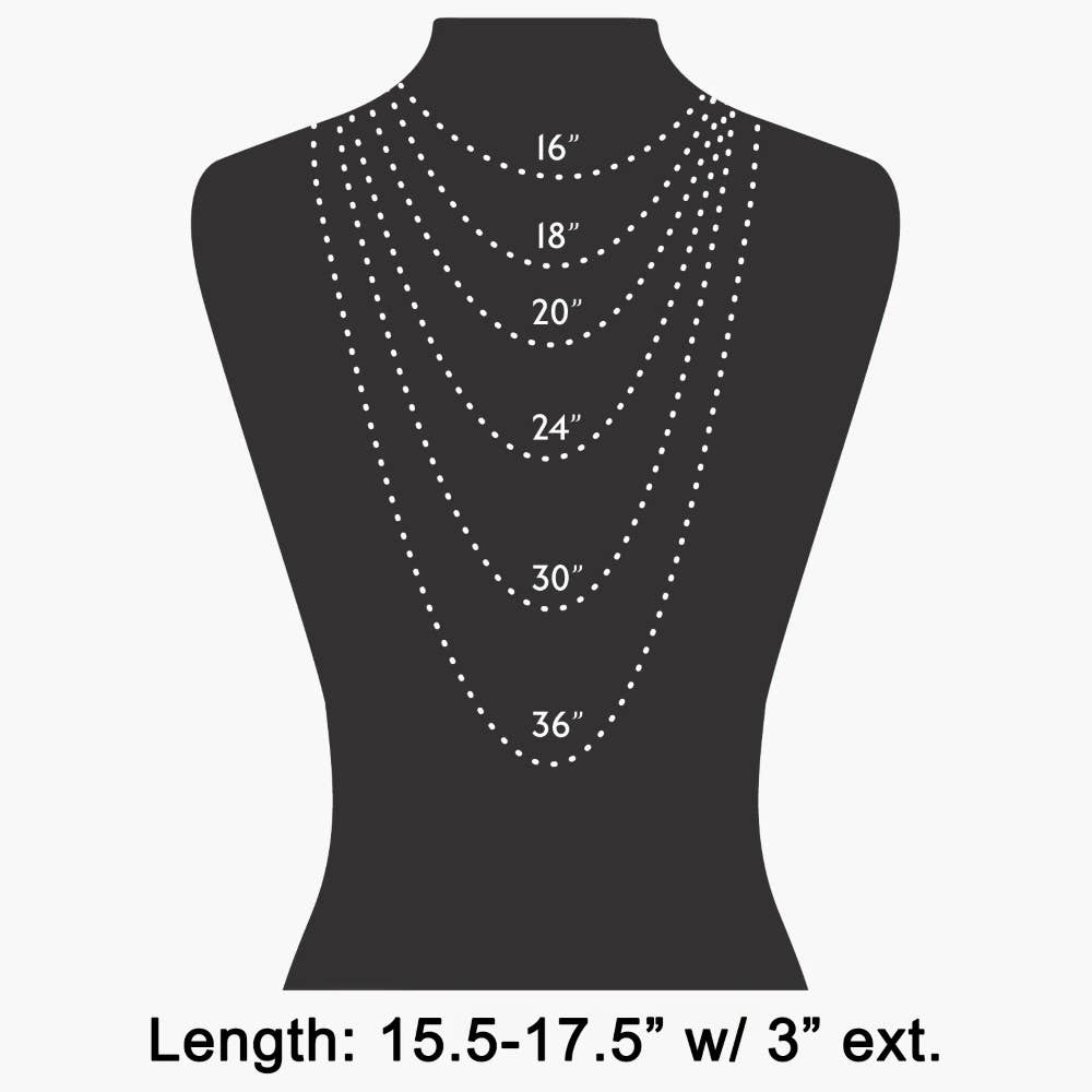 Silver Hammered Coin Pendant Layered Chains Necklace