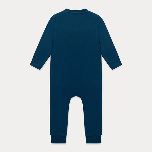 Sky Captain Dark Blue Footless Pajamas