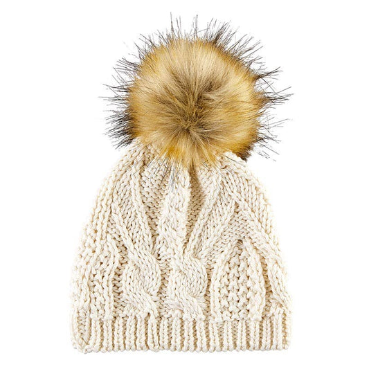 Mama + Mini Knit Hat Set
