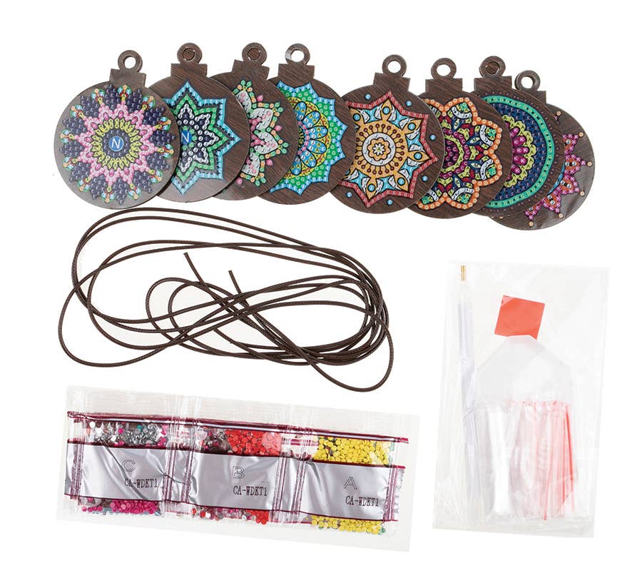 Crystal Art Deco Kit: Hanging Mandala