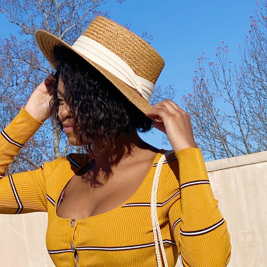SALE Havana Bana Hat: Ivory