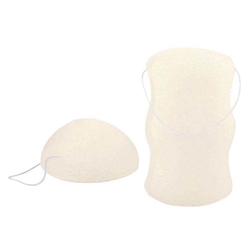 Konjac Sponge Set - White