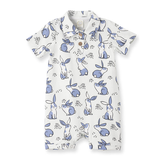 Baby Thumper Bamboo Shortie Romper