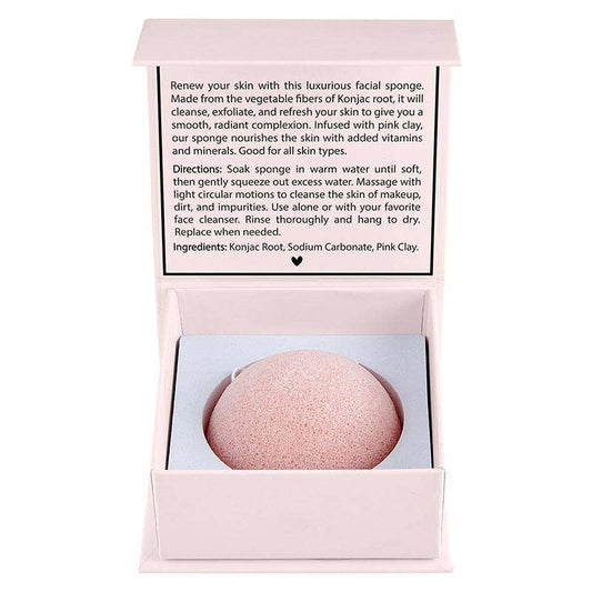 Facial Konjac Sponge - Blush