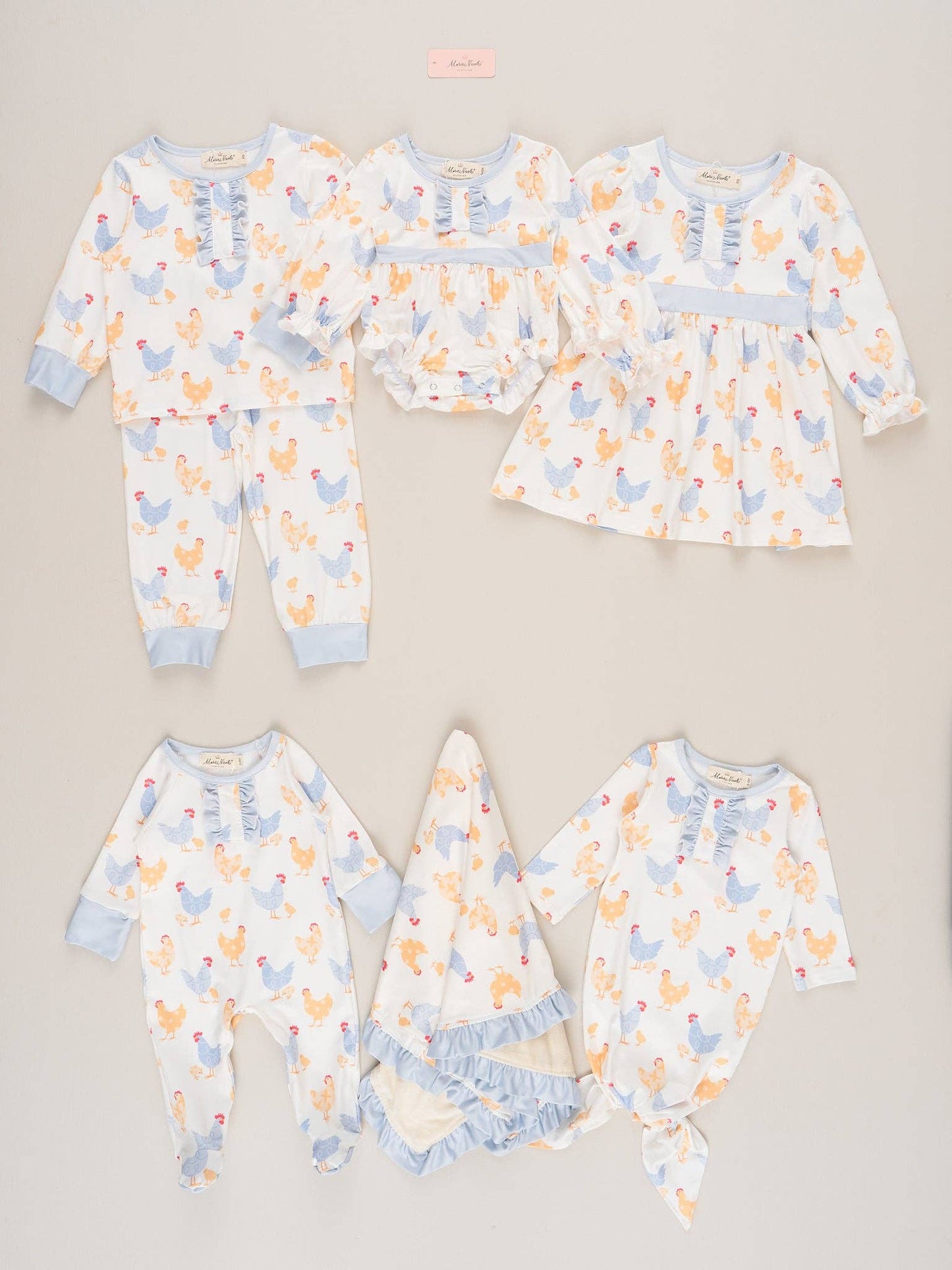 Cozy Little Chick Sleeper Pajamas 18-24 Months