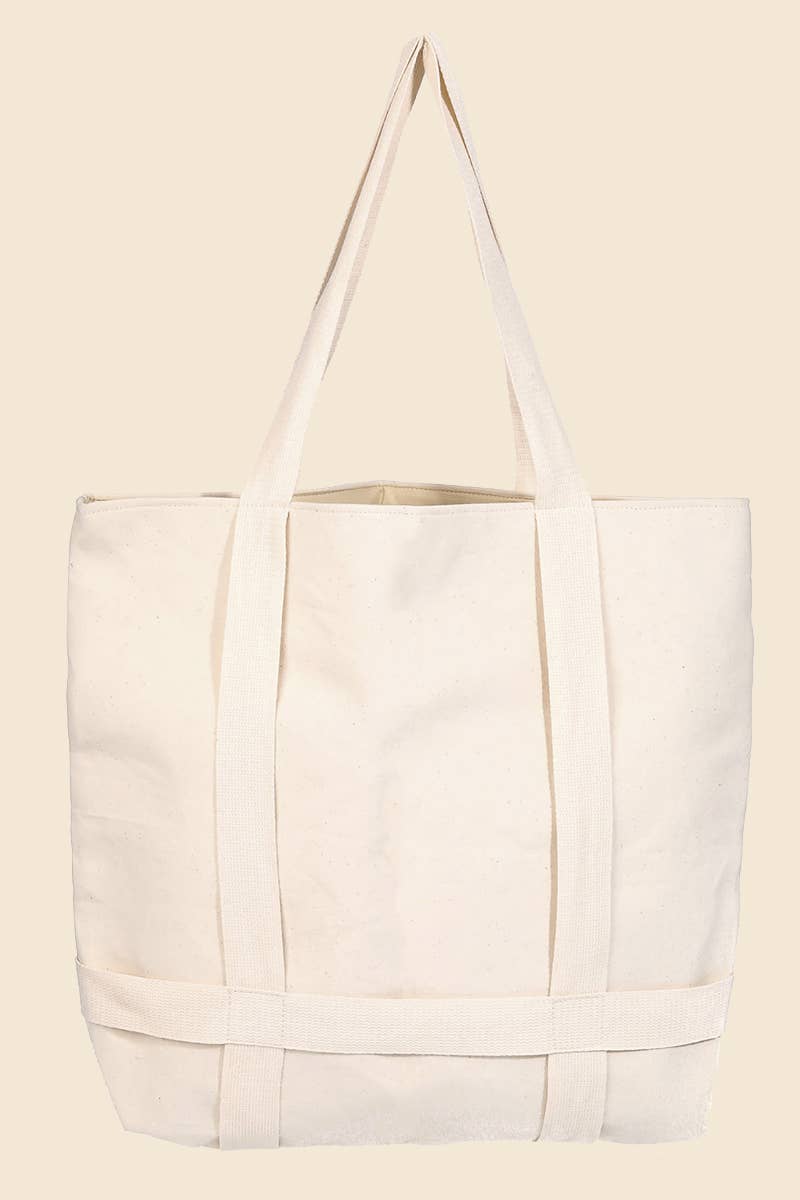 SALE Square Hat Holder Tote Bag: BK