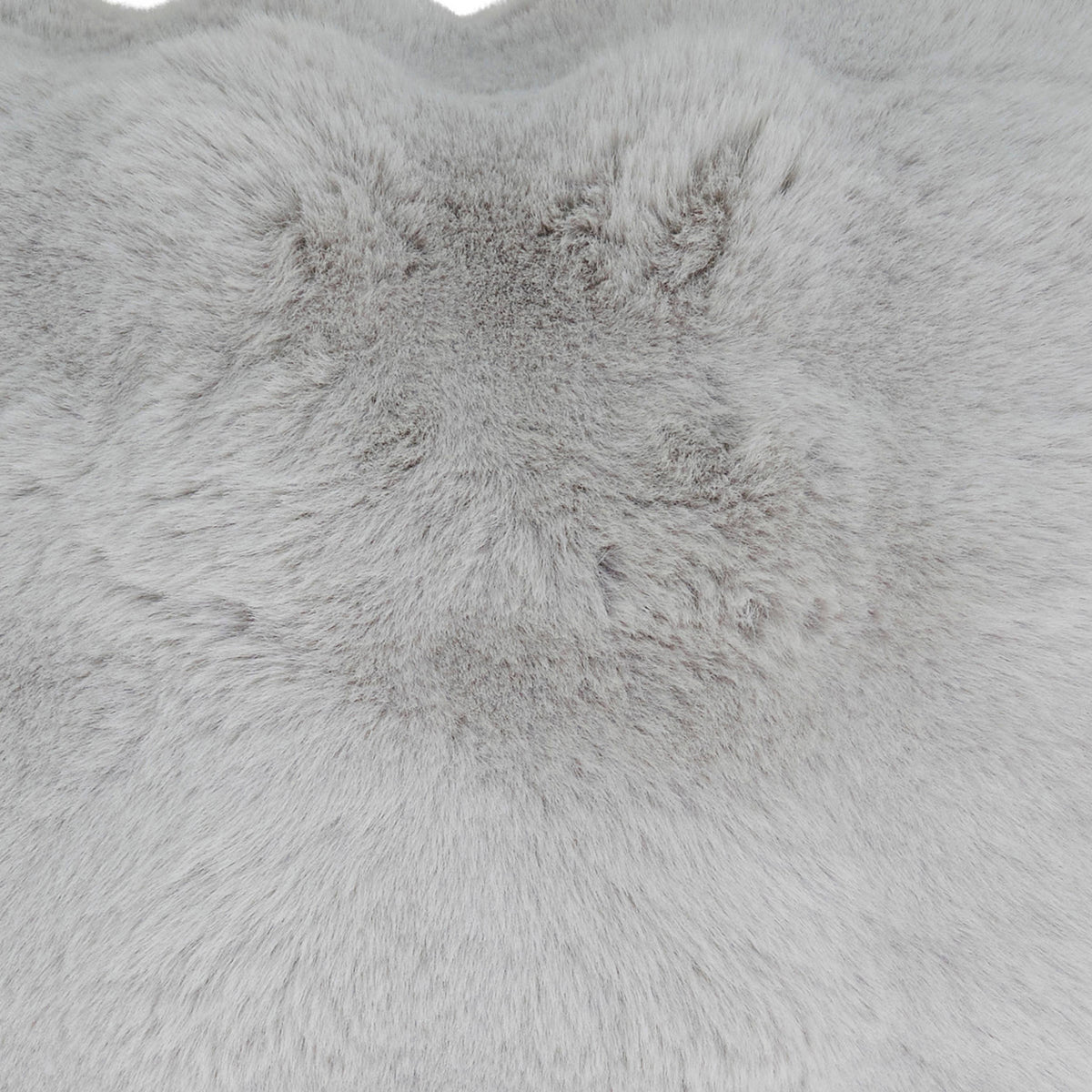 Cozy Bubble Faux Fur Pillow: Ivory / Cover Only / 12"x20"