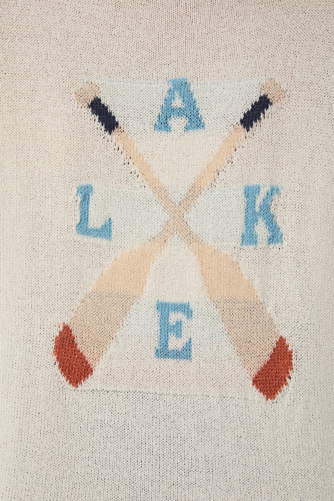 Cream "Lake" Light Weight Round Neck Sweater