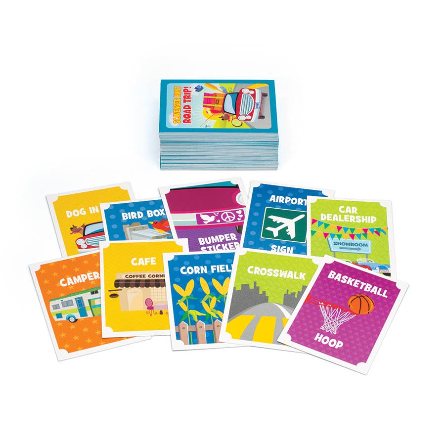 Scavenger Hunt Road Trip Card Game