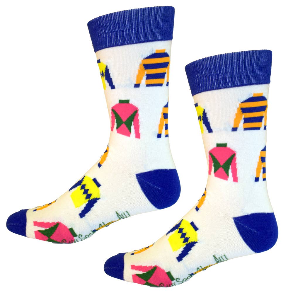 Derby Jockey Silks Men's Socks