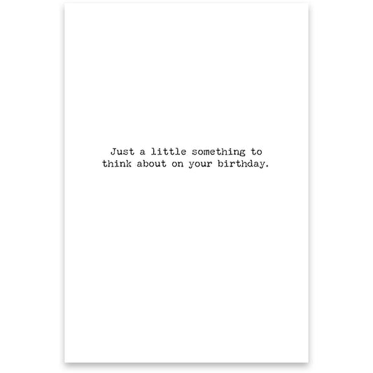 Just A Little Greeting Card