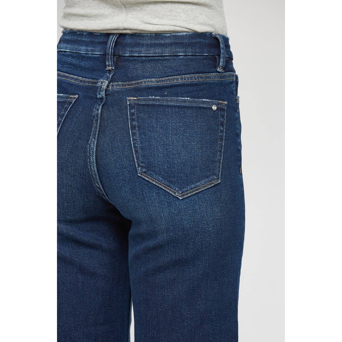 Mica Denim Festival Stretch High-Rise Wide Leg Jean