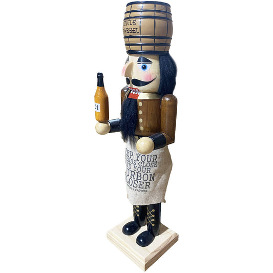 14" Bourbon Barrel Nutcracker