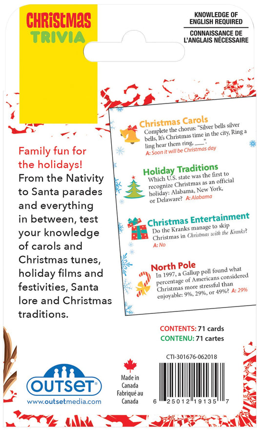 Christmas Trivia Card Game ๐โจ