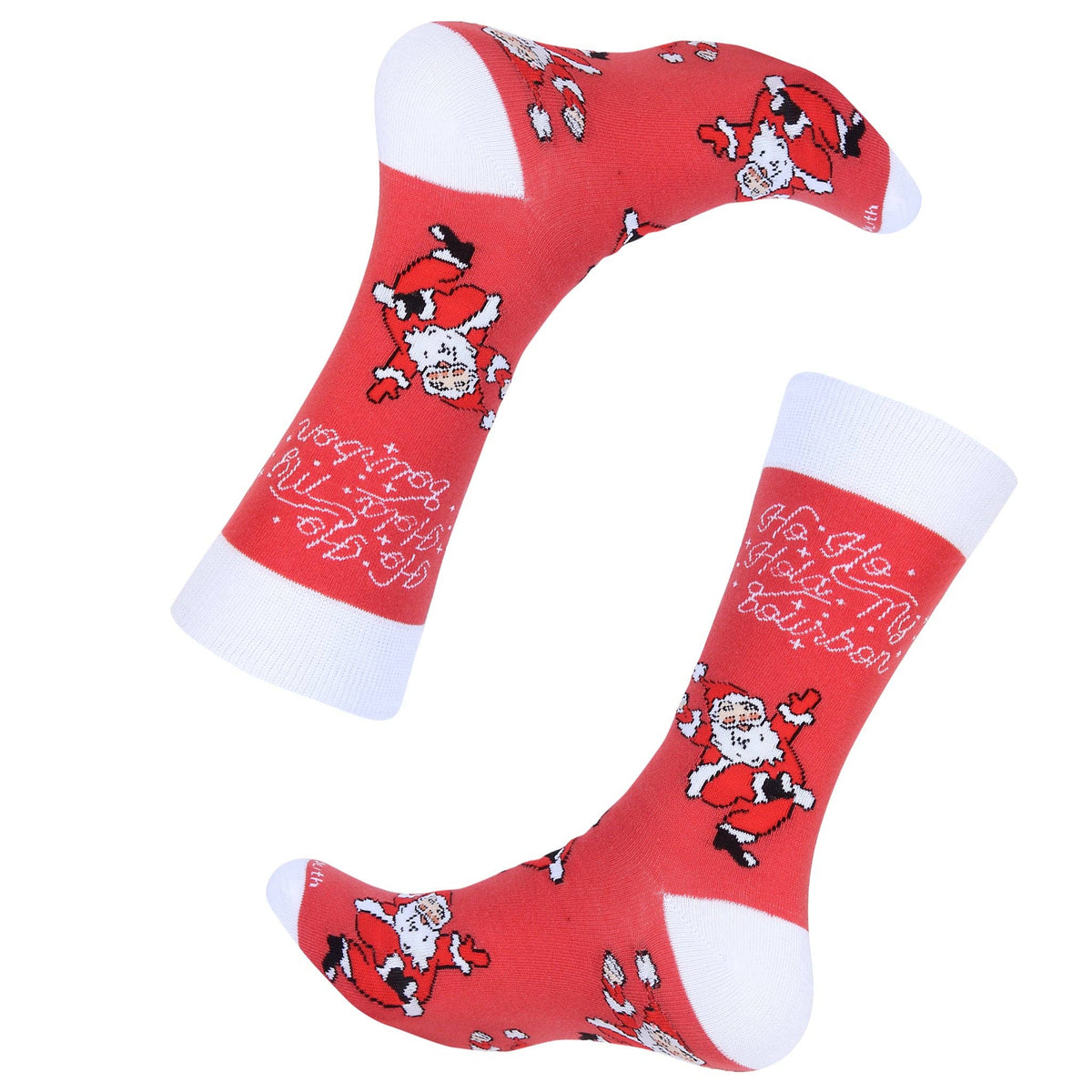 Ho Ho Hold My Bourbon Socks