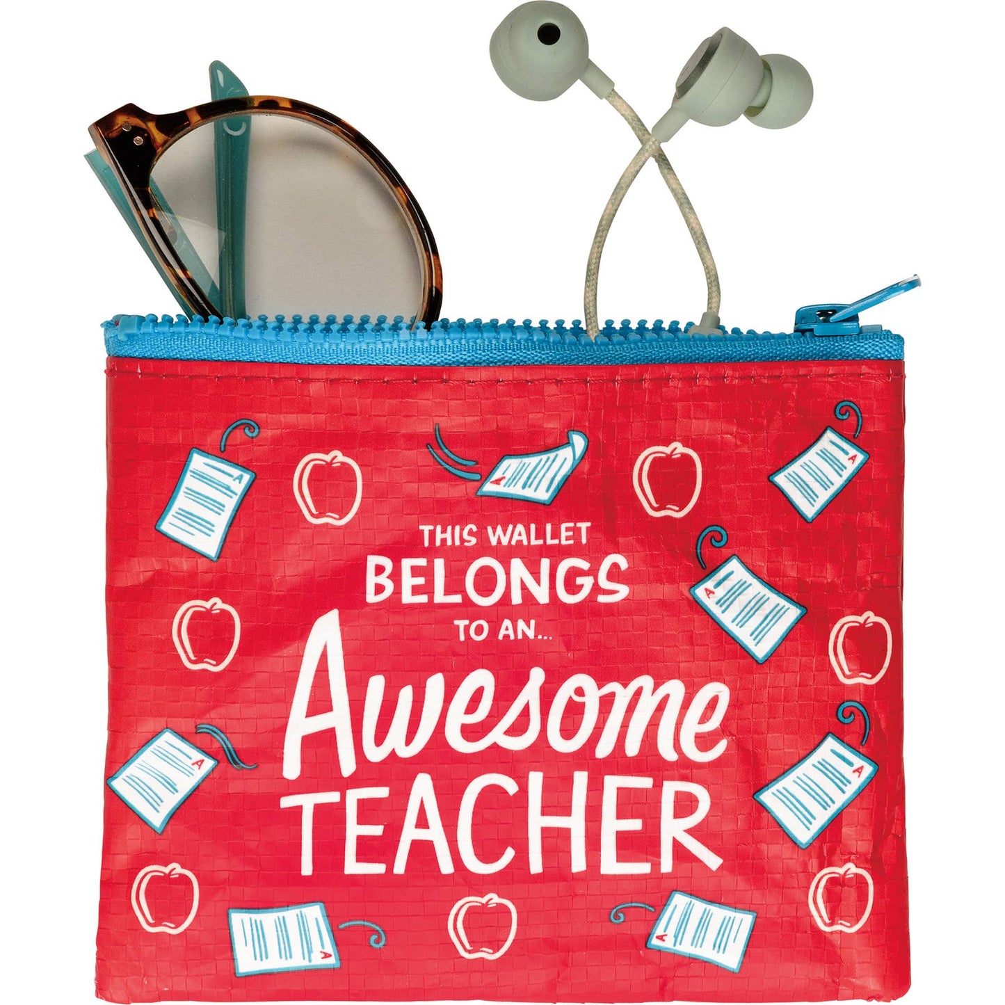 Awesome Teacher Zipper Wallet