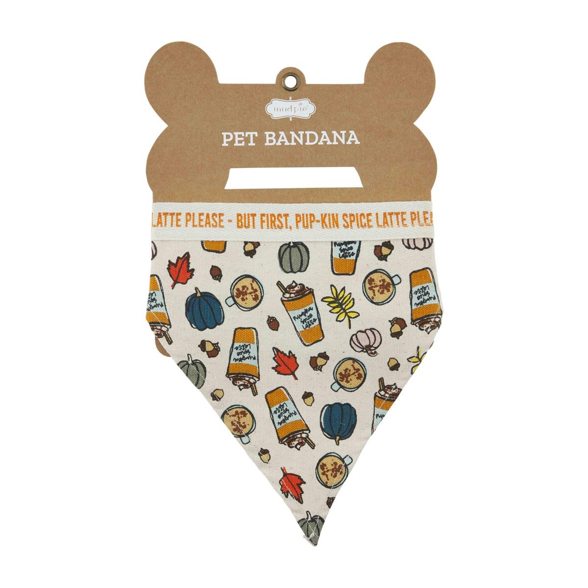 SALE Fall Latte Dog Bandannas