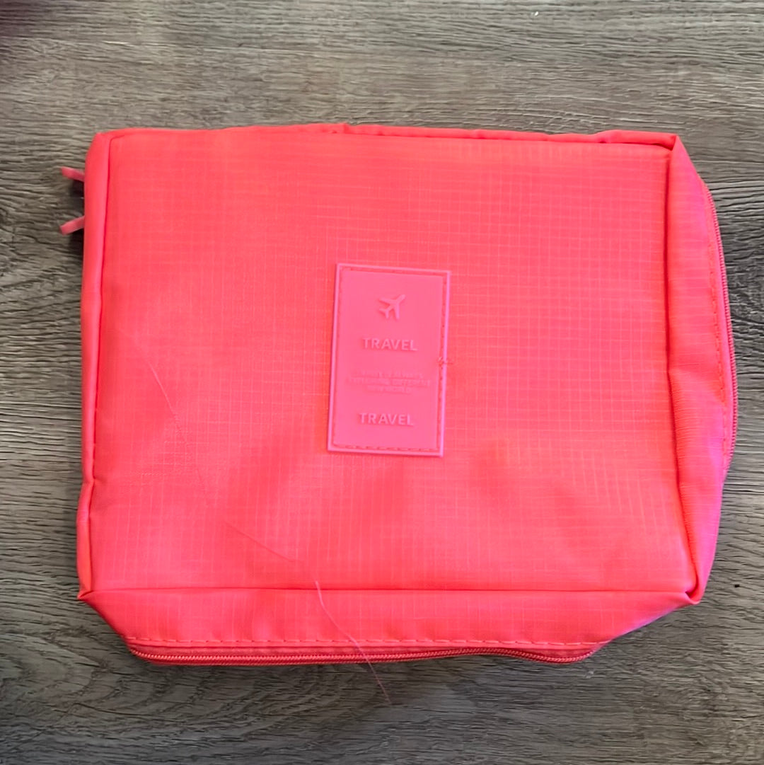 SALE Travel Toiletry/Cosmetiic Bag in Blue, Gray or Maroon