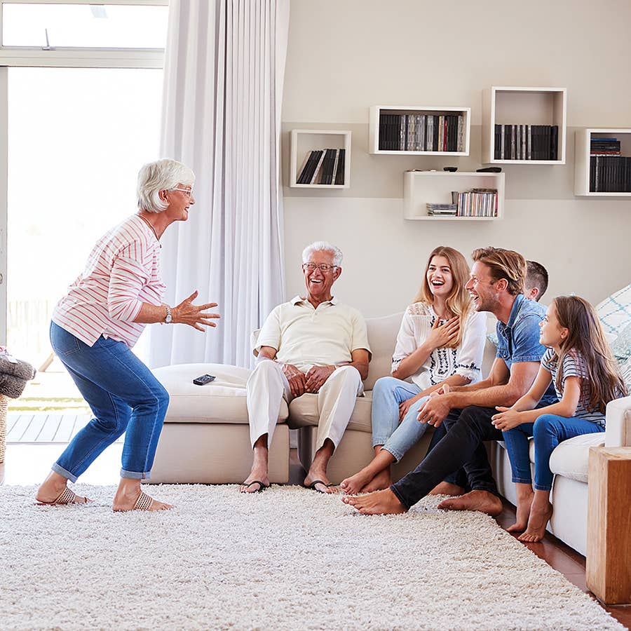 Family Charades Card Game
