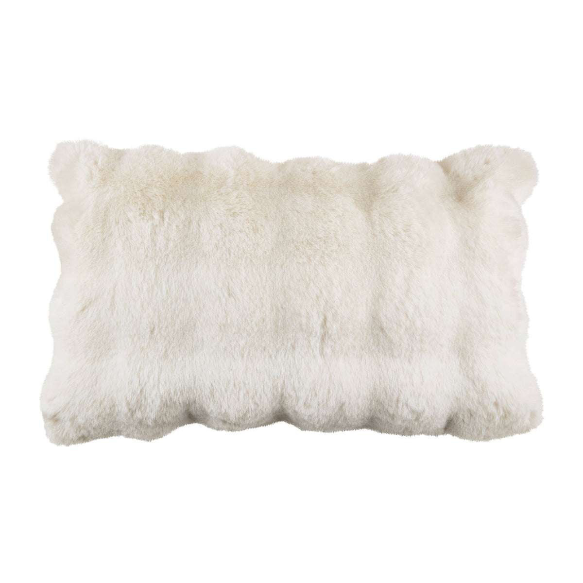 Cozy Bubble Faux Fur Pillow: Jasper Green / Cover Only / 20"