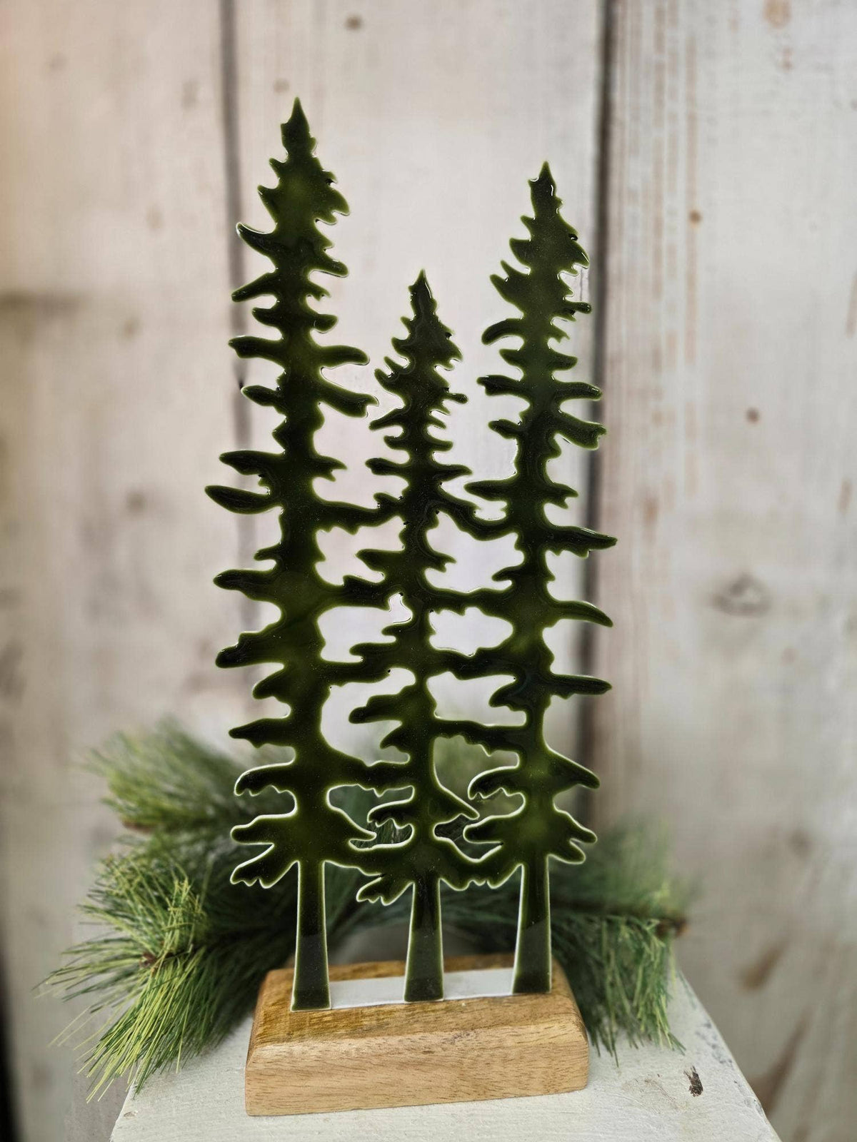 Iron Tree Trio 14x6in