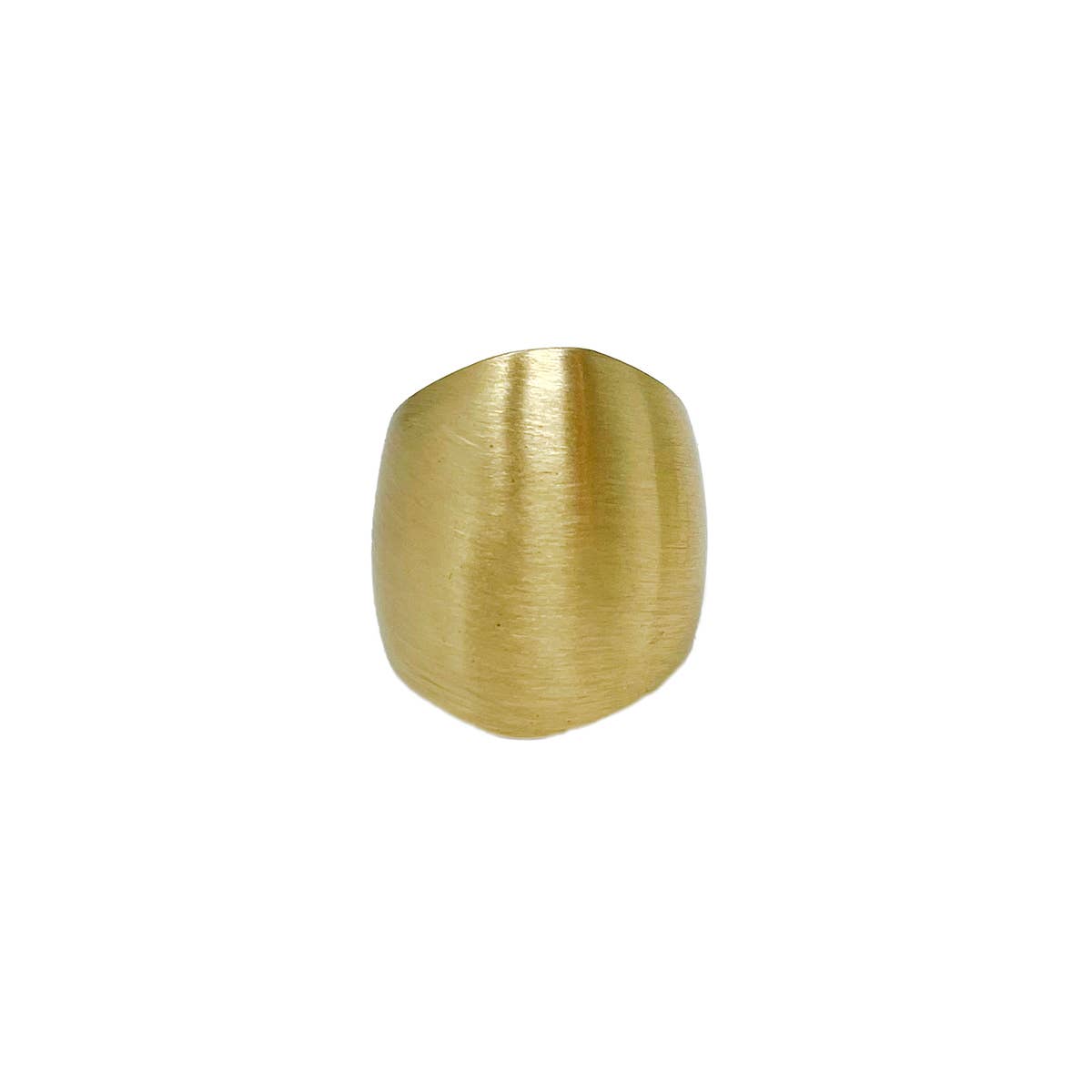 Elongated Dome Ring - Gold