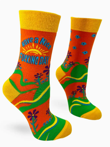 "Have a Nice F'ing Day" Ladies Socks