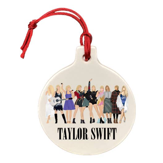 "Taylor Era Tour" Ornament