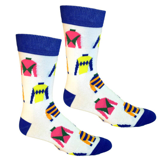 Derby Jockey Silks Men's Socks
